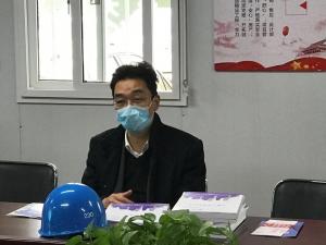 市建設局黨委書記、局長戴健赴房總集團市北32#地塊視察復工復產安